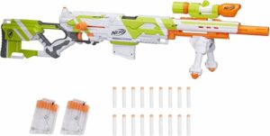 NERF Longstrike Modulus Toy Blaster with Barrel Extension