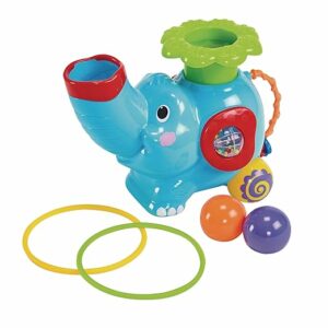 PlayGo Pop and Hoop Musical Rolling Elephant