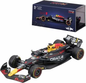 Bburago 2024 Race Oracle Red Bull with Helmet