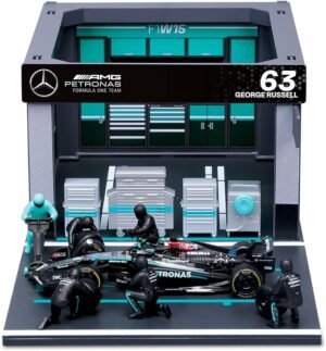 Bburago 143 2024 Race Mercedes W15 Pit Pass