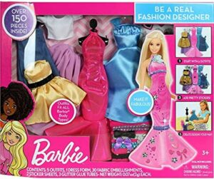 Tara Toys Barbie Be a Real Fashion Designer Classic Set DIY Doll Clothing Kit