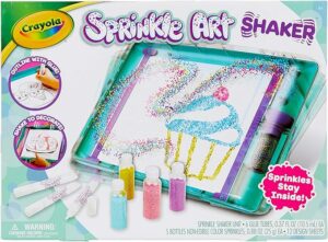 Crayola Sprinkle Art Shaker Rainbow Arts and Crafts