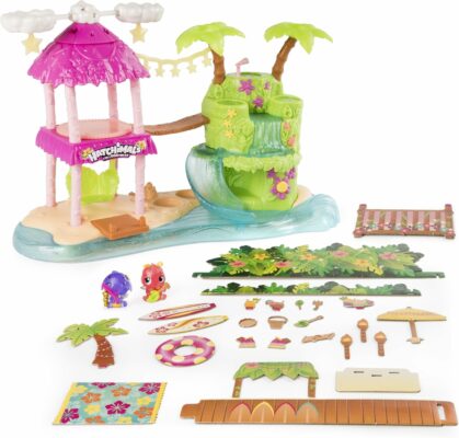 Hatchimals Tropical Party Playset with Lights and Sounds