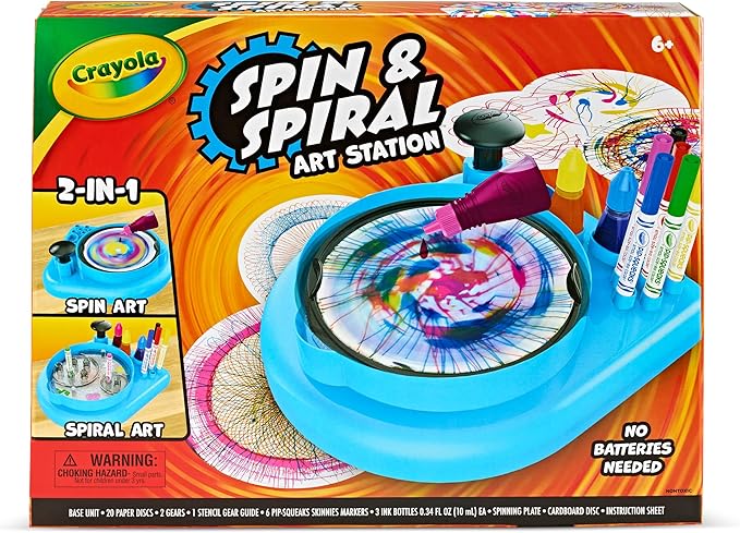 Crayola Spin & Spiral Art Station Crayola Spin & Spiral Art Station