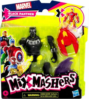 MixMashers Black Panther Action Figure & Accessories