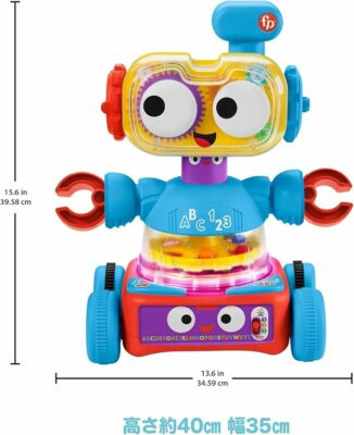 Fisher-Price Learning Bot with Music Lights & Smart Stages Content