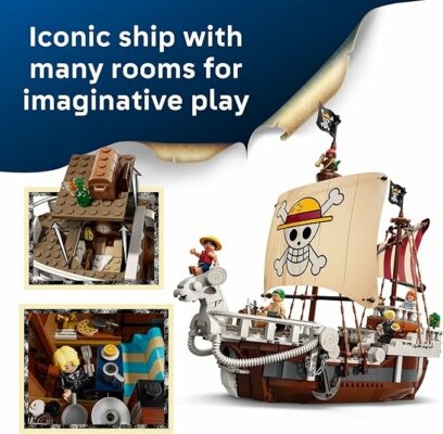LEGO ONE Piece The Going Merry Pirate Ship Building Blocks