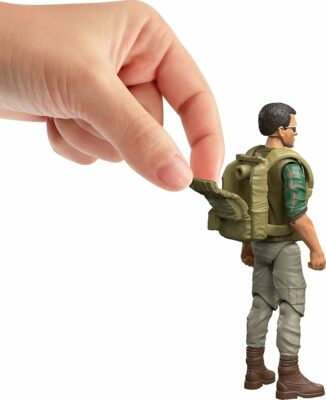 Mattel Jurassic World Rebirth Human & Dinosaur Figure Pack