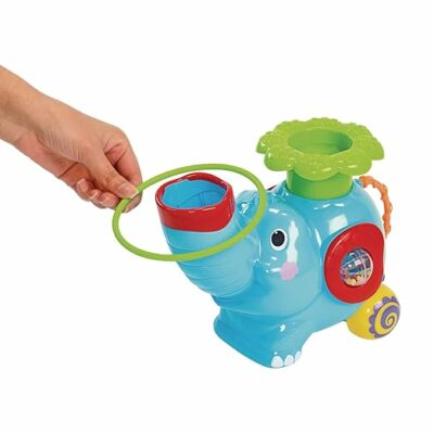 PlayGo Pop and Hoop Musical Rolling Elephant