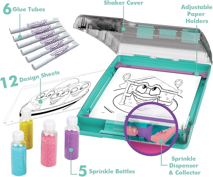 Crayola Sprinkle Art Shaker Rainbow Arts and Crafts Crayola Sprinkle Art Shaker Rainbow Arts and Crafts
