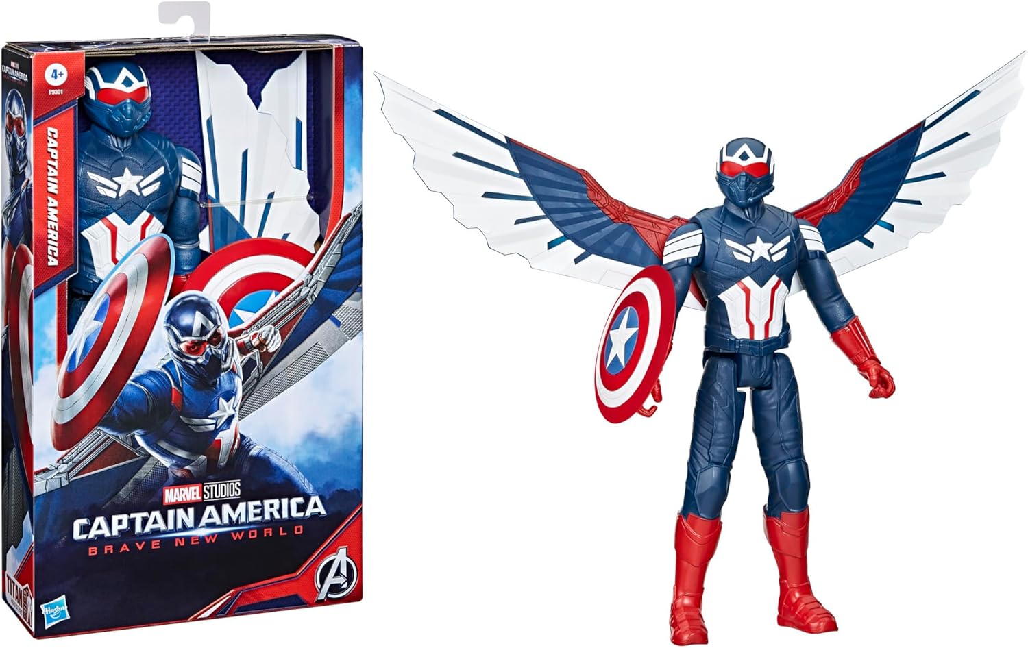 Marvel Studios Captain America 12 Inch Deluxe Captain America Action Figure Marvel Studios Captain America 12 Inch Deluxe Captain America Action Figure