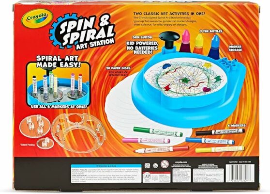 Crayola Spin & Spiral Art Station