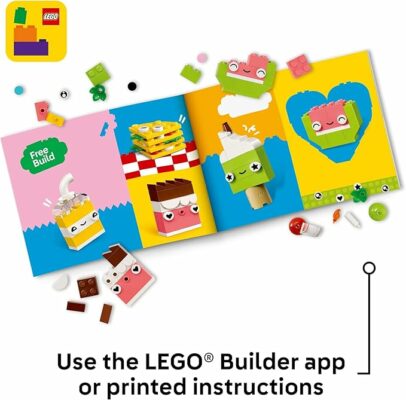 LEGO Classic Creative Food Friends Building Toy Set
