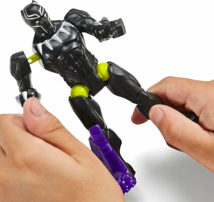 MixMashers Black Panther Action Figure & Accessories