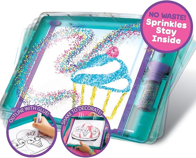 Crayola Sprinkle Art Shaker Rainbow Arts and Crafts Crayola Sprinkle Art Shaker Rainbow Arts and Crafts