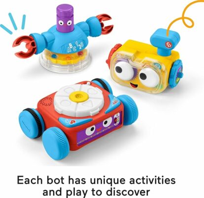 Fisher-Price Learning Bot with Music Lights & Smart Stages Content