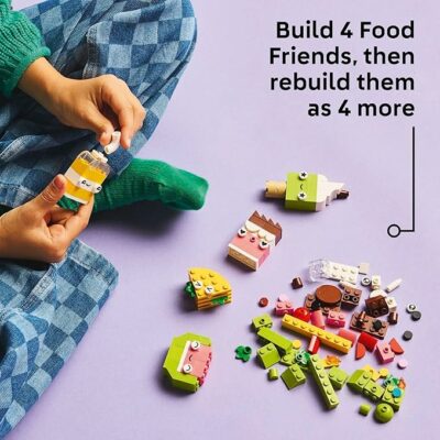 LEGO Classic Creative Food Friends Building Toy Set