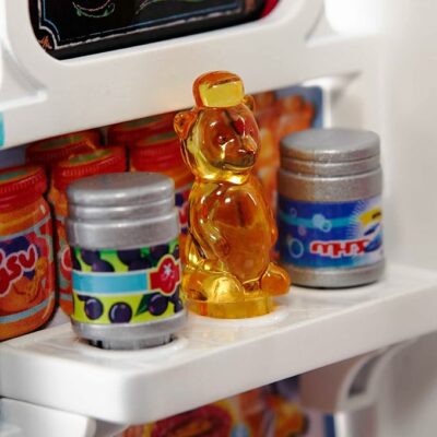 Barbie Doll Blonde and Grocery Store with Rolling Cart and Working Belt