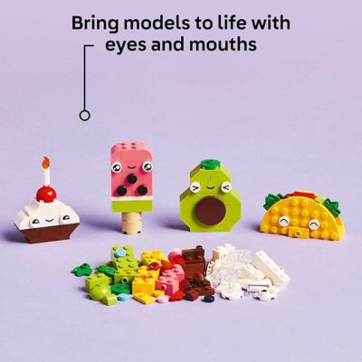 LEGO Classic Creative Food Friends Building Toy Set
