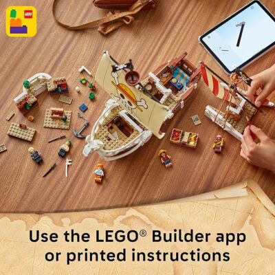 LEGO ONE Piece The Going Merry Pirate Ship Building Blocks