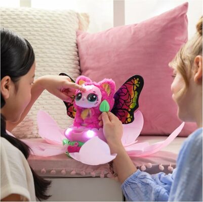 Hatchimals Bloomables Kittyfly Interactive Toy with Surprise