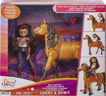 Mattel Spirit Untamed Lucky Doll & Spirit Horse Figure
