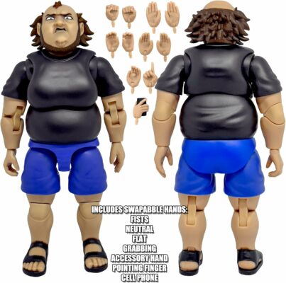 Ultimate Wrestling Crowd Fan Figures Four Pack