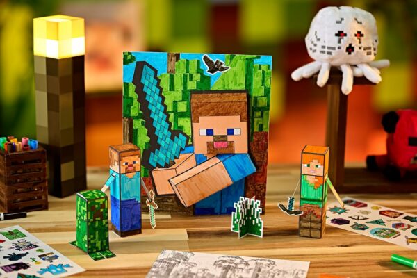 Crayola Minecraft POPs 3D Art Kit for Kids