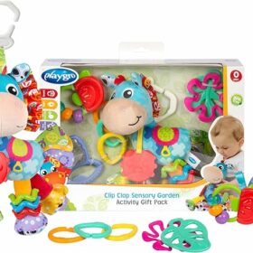 Playgro Clip Clop Sensory Garden Activity Gift Pack