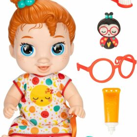 Baby Alive Lil Dreamer Dottie Doodle Sleepy Baby Doll Set