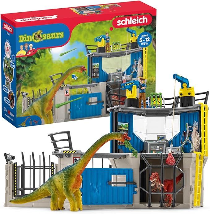 Dinosaurs 72PC Large Dinosaur Research Station Playset