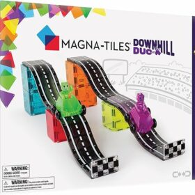 MAGNA TILES Downhill Duo 40 Piece Magnetic Construction Set