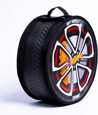 Hot Wheels Tara Toy ZipBin Wheelie Track Pack