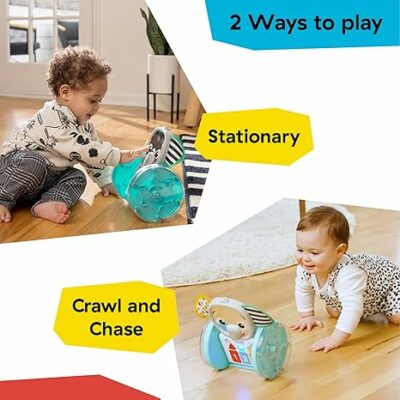 Baby Einstein Chase & Tap Earl Crawling Baby Toy