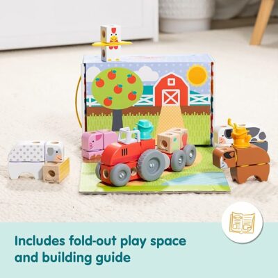 Melissa & Doug Blockables™ Farm Snap and Play