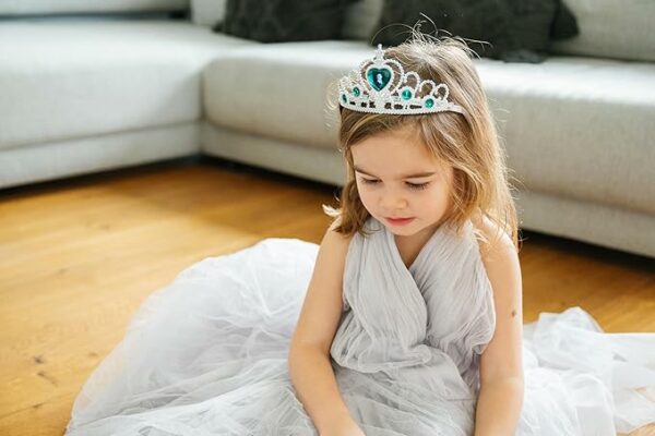 Frozen Themed Princess Crown & Wand Set