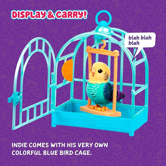 Little Live Pets My Really Real Talking Bird Toy & Cage Little Live Pets My Really Real Talking Bird Toy & Cage