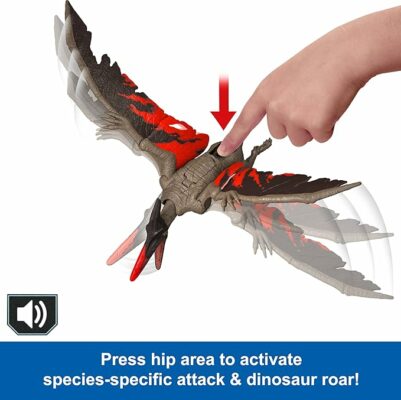 Jurassic World Dinosaur Toys with Roar Sound & Attack Action