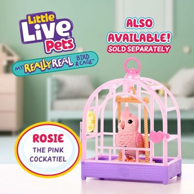 Little Live Pets My Really Real Talking Bird Toy & Cage