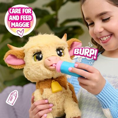 FurReal Maggie The Feed & Follow Cow