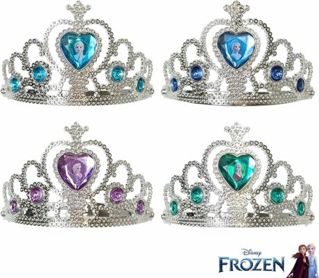 Frozen Themed Princess Crown & Wand Set