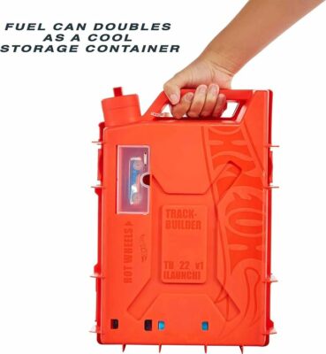 Hot Wheels Toy Car Set Track Builder Unlimited Playset Fuel Can Stunt Box