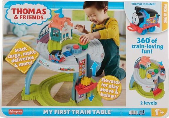 Thomas & Friends Toddler Toy My First Train Table with Track