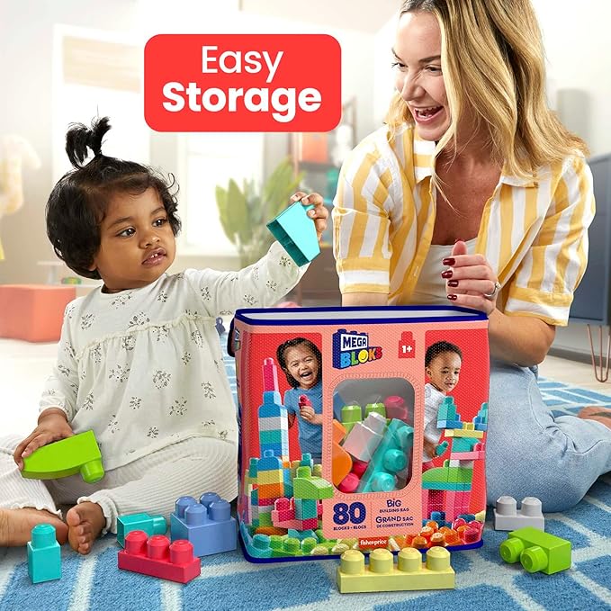 MEGA BLOKS First Builders Toddler Blocks Toys Set MEGA BLOKS First Builders Toddler Blocks Toys Set