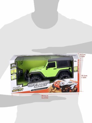 Maisto Tech R/C Off Road Jeep Wrangler Rubicon Black
