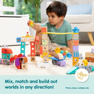 Melissa & Doug Blockables™ Farm Snap and Play
