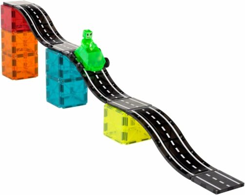 MAGNA TILES Downhill Duo 40 Piece Magnetic Construction Set