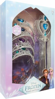 Frozen Themed Princess Crown & Wand Set