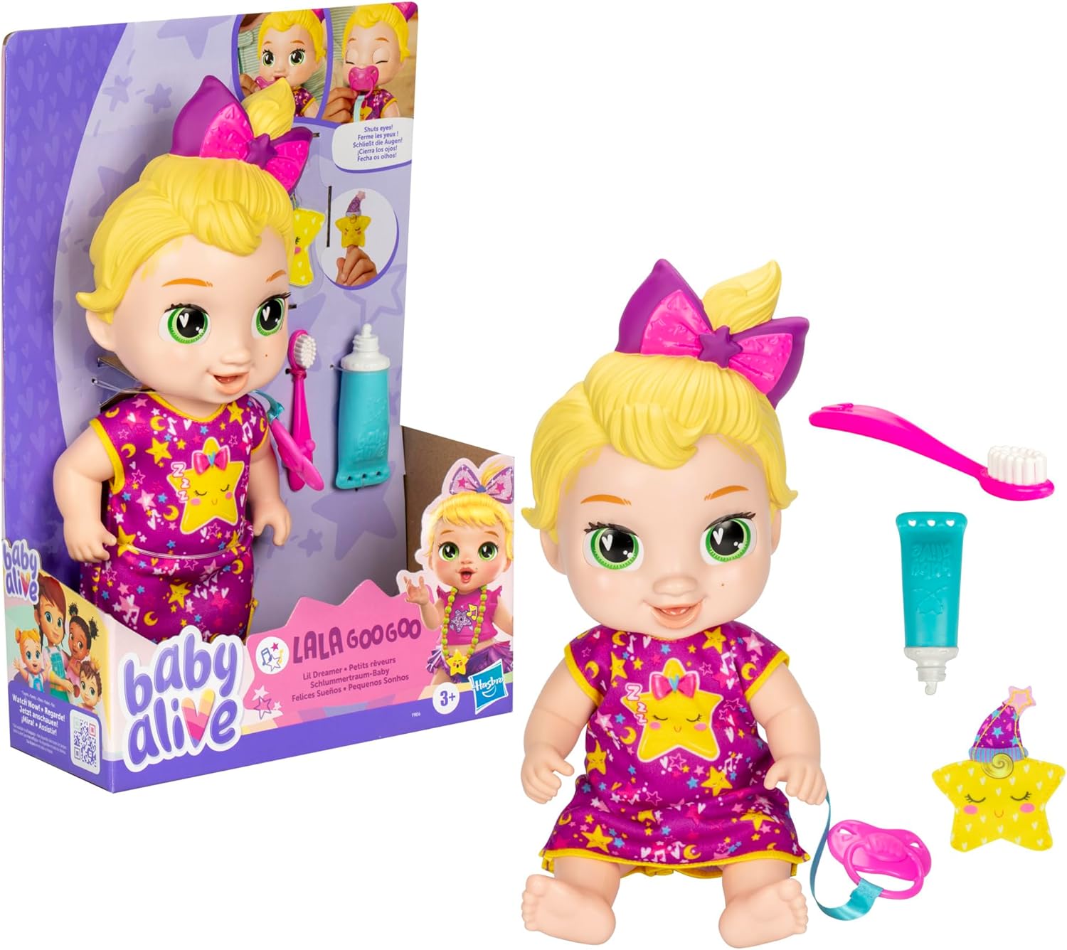 Baby Alive Lil Dreamer LaLa GooGoo Sleepy Baby Doll Set Baby Alive Lil Dreamer LaLa GooGoo Sleepy Baby Doll Set