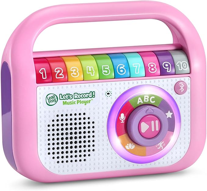 LeapFrog Let's Record! Music Player Pink LeapFrog Let's Record! Music Player Pink